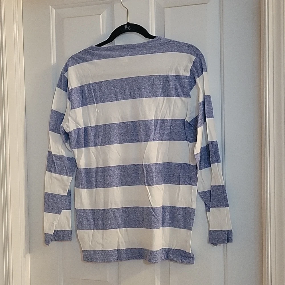 Childrens place white and blue long sleeve xxl/16